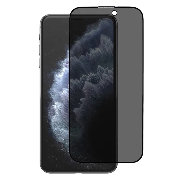 ESHMILY For iPhone 11 Pro Max  /  XS Max Screen Protector 2.5D High Aluminium-Silicon Glass Anti Spy Film with Easy Installation Tool