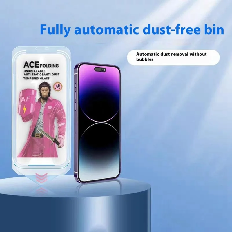 ESHMILY For iPhone 16 Pro Max Screen Protector 2.5D Matte High Aluminium-Silicon Glass Film with Easy Installation Tool