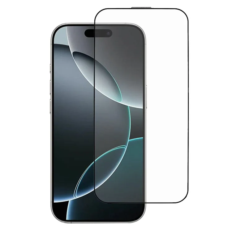 Защитная пленка для экрана iPhone 16 Pro от ESHMILY, матовая, 2.5D, высокоалюминиевое силикатное стекло, с инструментом для легкой установки