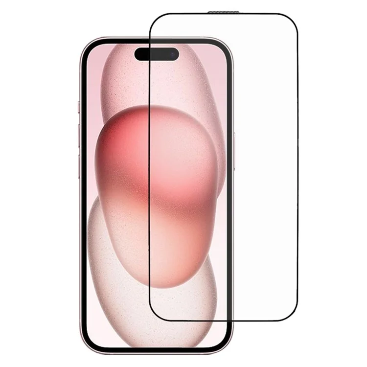 Protecteur d'écran ESHMILY pour iPhone 16 Plus / 15 Plus / 14 Pro Max, film en verre aluminium-silicium mat 2,5D avec outil d'installation facile