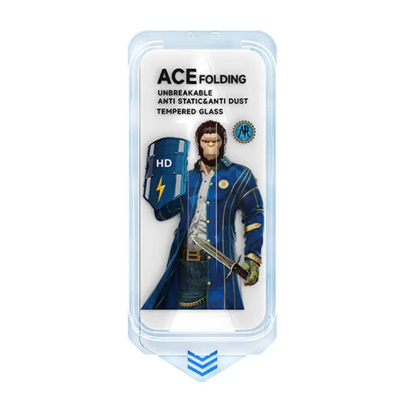 Protector de pantalla ESHMILY para iPhone 15 Pro Max 2.5D de vidrio de aluminio-silicio claro con herramienta de instalación fácil