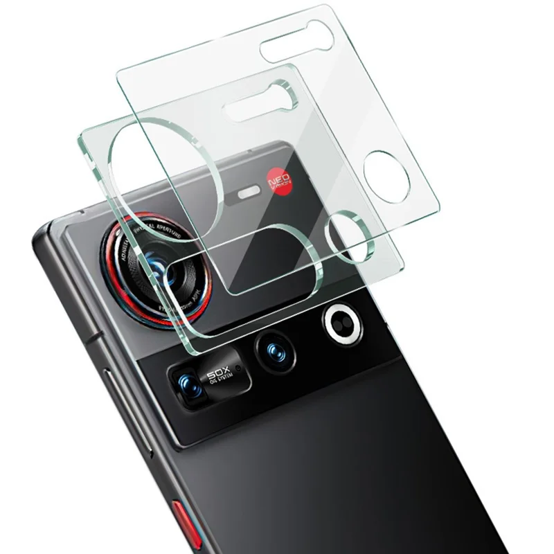 IMAK Per ZTE nubia Z70 Ultra Protezione per obiettivo in vetro temperato + Coperchio per obiettivo in acrilico