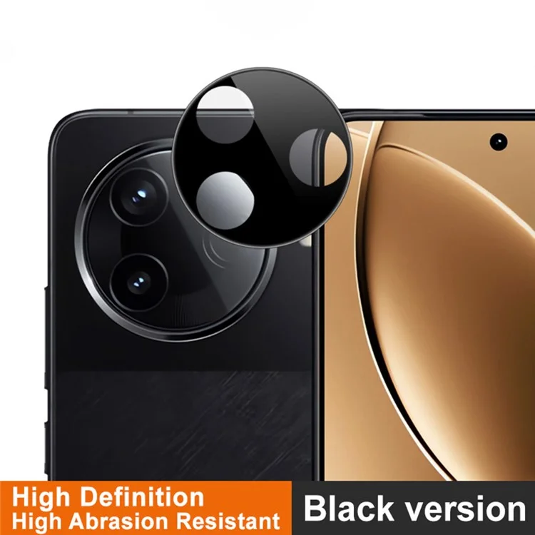 IMAK для Xiaomi Redmi K80 5G Защитная пленка из закаленного стекла для объектива камеры HD Clear Lens Film (черная версия)