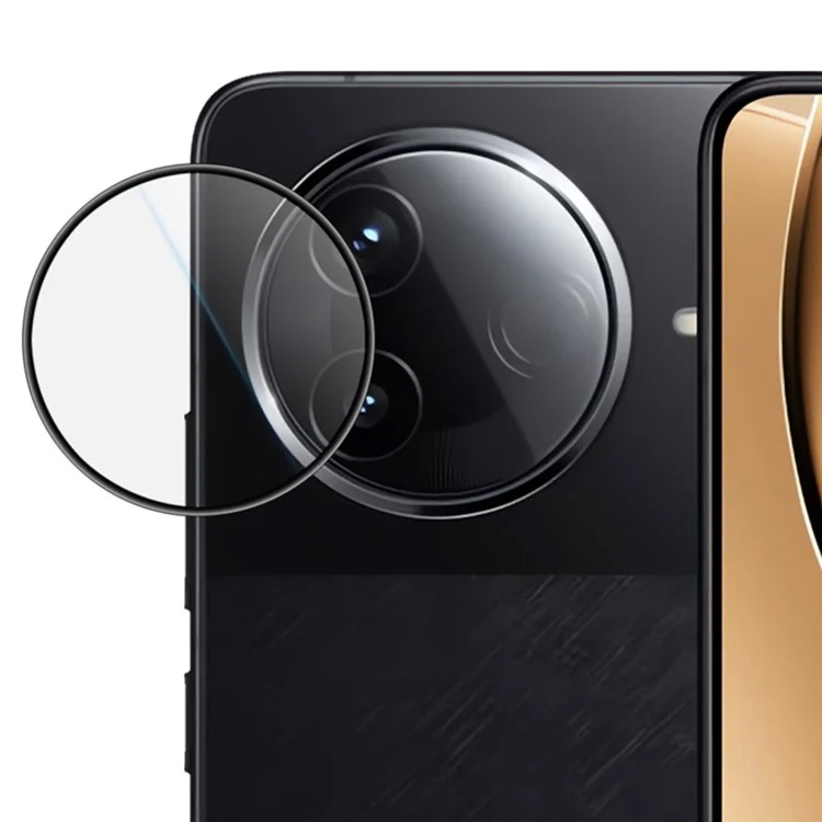 IMAK Per Xiaomi Redmi K80 5G Protezione Lente Fotocamera Pellicola in Vetro Temperato con Cornice di Posizionamento Automatico