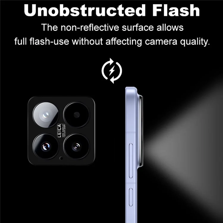 IMAK para Xiaomi 15 / 15 Edición personalizada Protector de lente de cámara de metal Cubierta protectora de lente