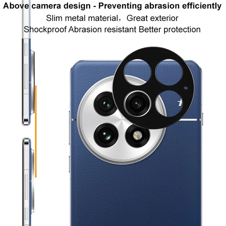 IMAK para OnePlus 13 Protector de lente de cámara de metal Cubierta protectora de lente