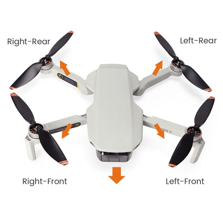 For DJI Mini 2  /  SE Right Rear Arm Shell OEM RC Drone Replacement Part