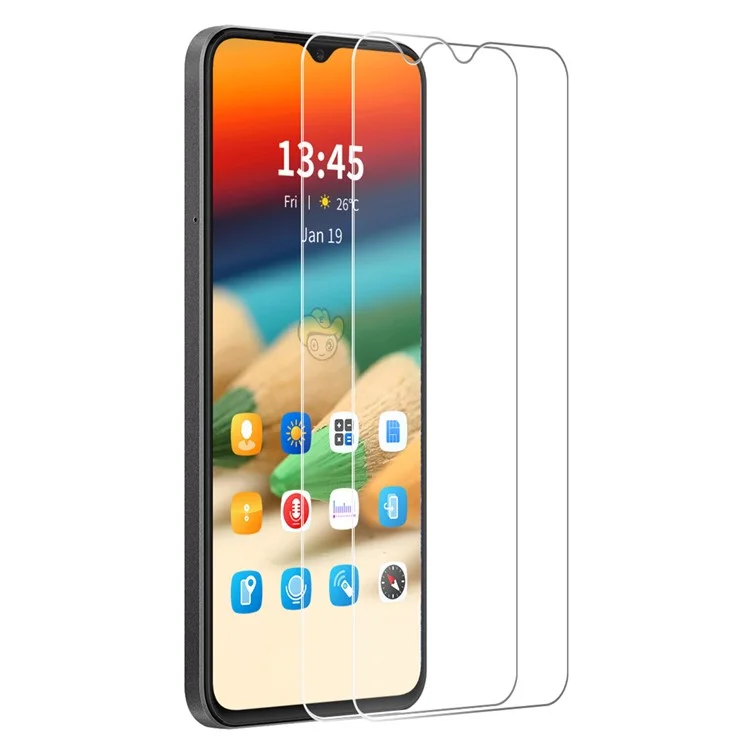 ENKAY SOMBRERO PRÍNCIPE 2 unidades para protector de pantalla Samsung Galaxy A26 5G, película protectora antiexplosión