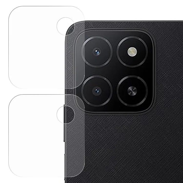 2 pezzi Per Honor X5b / X5b Plus Protettore obiettivo della fotocamera 2,5D Pellicola in vetro temperato per obiettivo
