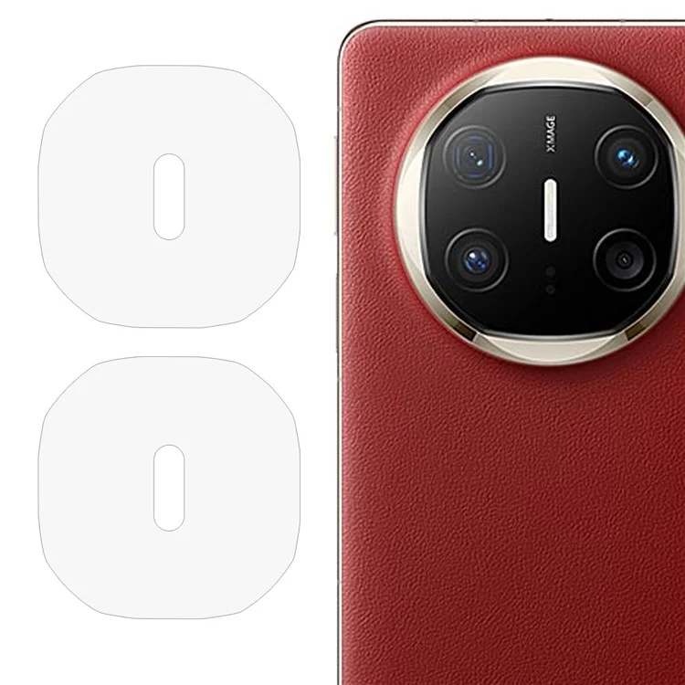 2 pezzi per Huawei Mate X6 Protezione obiettivo fotocamera 2.5D Pellicola in vetro temperato per obiettivo