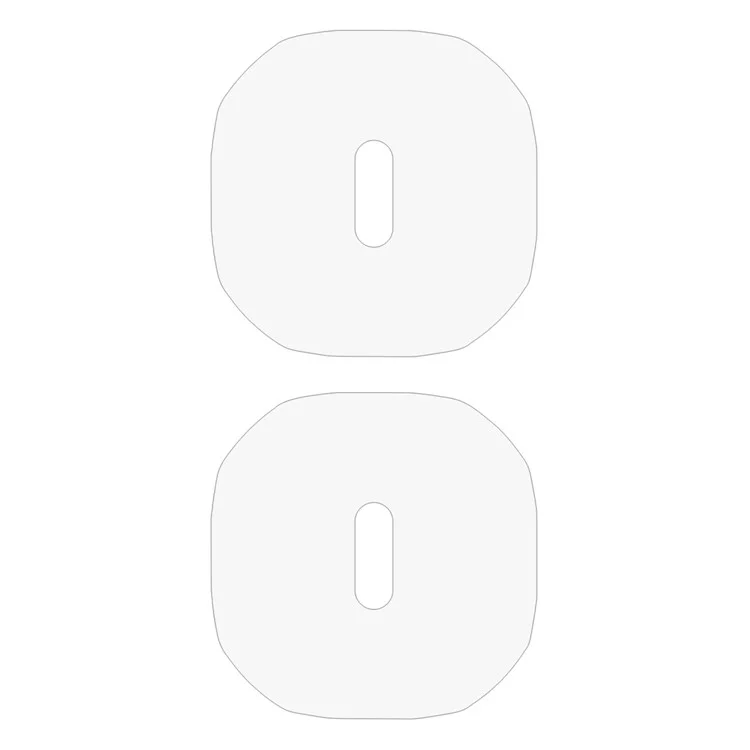 2 pezzi per Huawei Mate X6 Protezione obiettivo fotocamera 2.5D Pellicola in vetro temperato per obiettivo