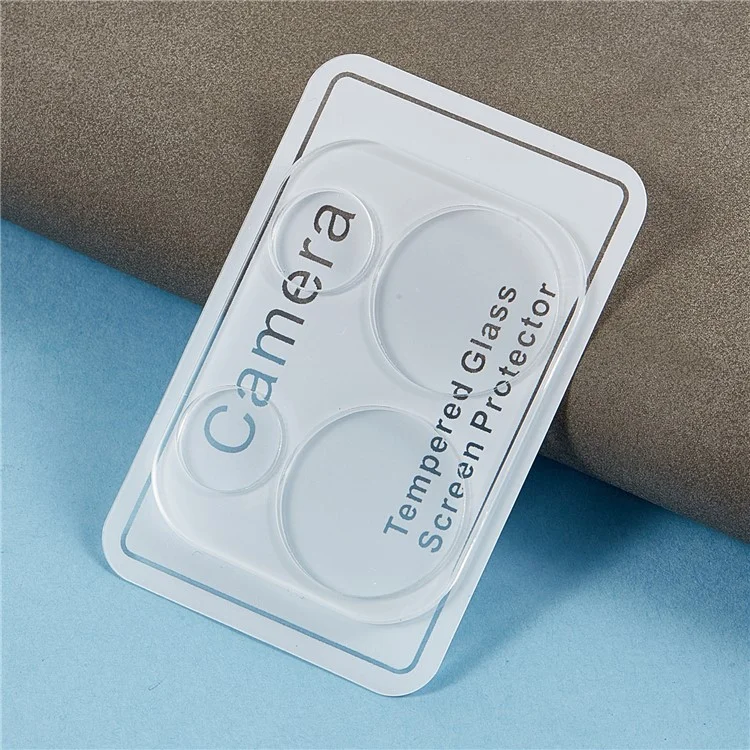 2 piezas para Oppo Reno13 5G (Global) Protector de lente de cámara Película de vidrio templado de borde curvo 3D anti-arañazos