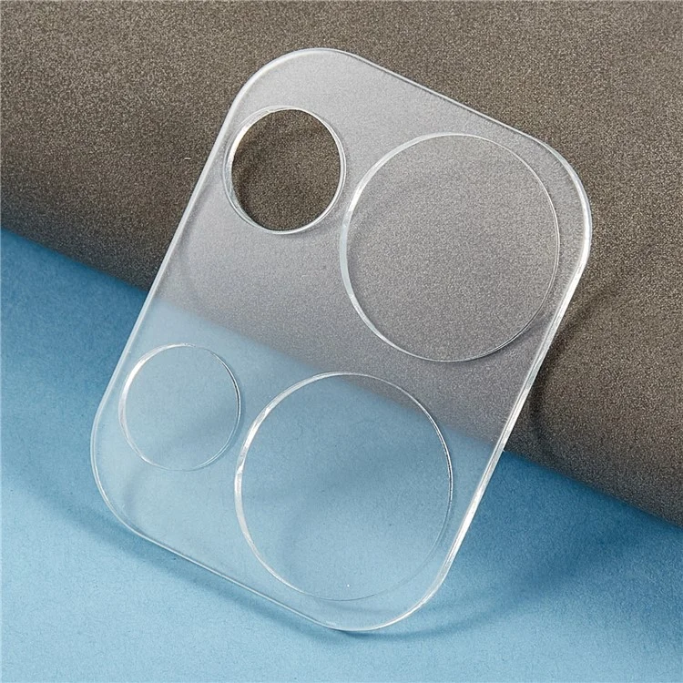 2 piezas para Oppo Reno13 5G (Global) Protector de lente de cámara Película de vidrio templado de borde curvo 3D anti-arañazos