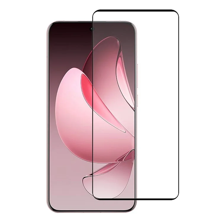 Protector de pantalla de vidrio de aluminio-silicio 3D con impresión de seda para Oppo Reno13 Pro 5G