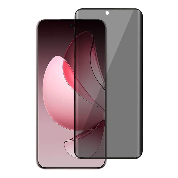 Protector de pantalla de vidrio templado anti-espía para Oppo Reno13 Pro 5G