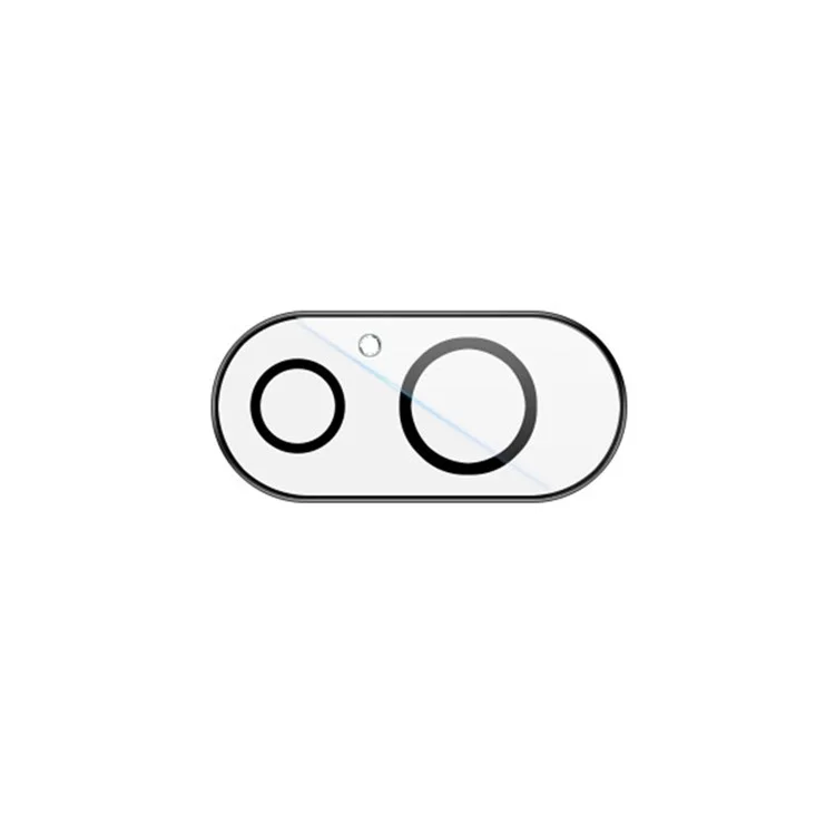 IMAK pour Google Pixel 9 Protecteur d'objectif de caméra en verre trempé (Version noire)