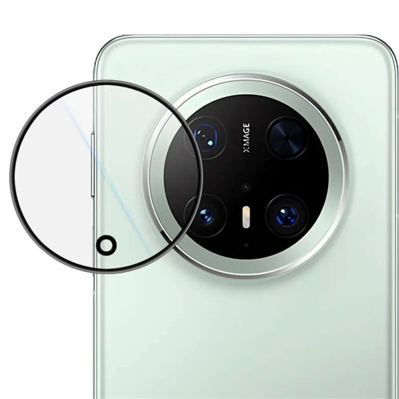 IMAK pour Huawei Mate 70 / Mate 70 Pro+ Protecteur d'objectif en verre trempé (version noire)