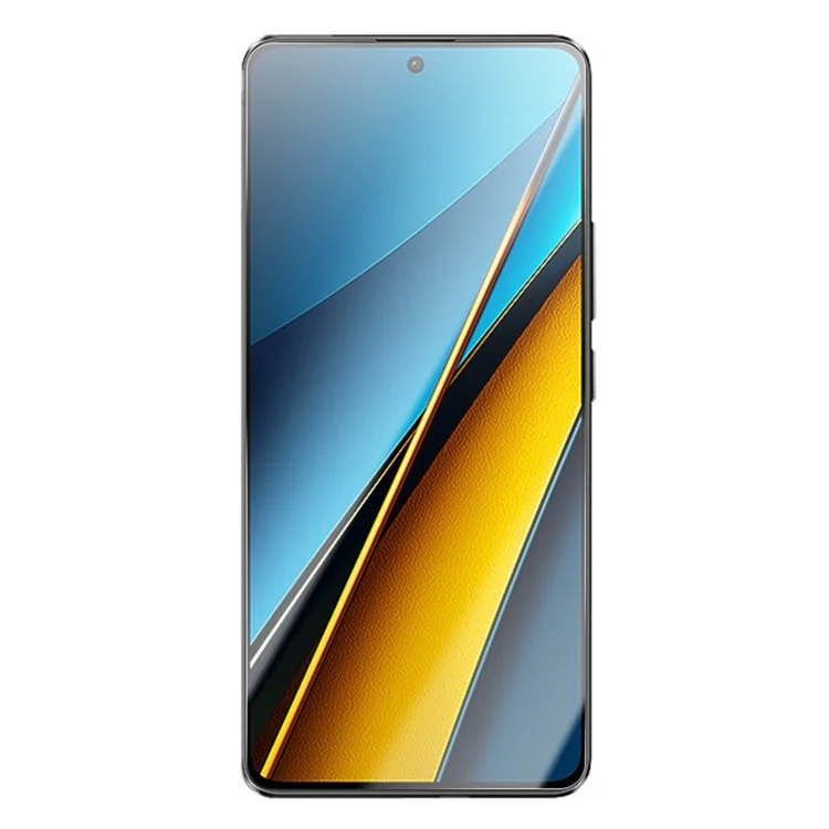 RURIHAI 10 unidades para Xiaomi Poco F7 Ultra 5G Filme de vidro de alumínio-silício de alta resistência 0,26 mm 2,5D Protetor de tela