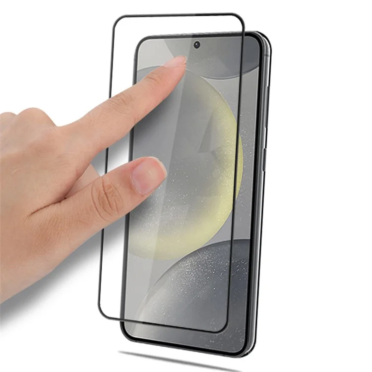 MOCOLO 25 шт. для Samsung Galaxy S25+ Защитное стекло для всего экрана с шелкографической кромкой - черный