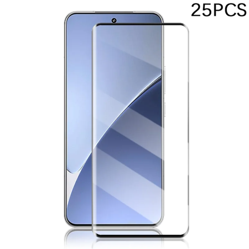 MOCOLO 25Pcs For Xiaomi 15 Pro Screen Protector 3D Curved Tempered Glass Film