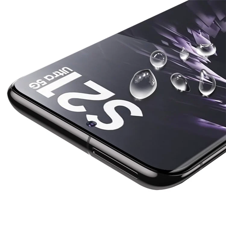 MOCOLO 25 unidades para Samsung Galaxy S21 Ultra 5G Protector de pantalla Película de vidrio templado curvo 3D