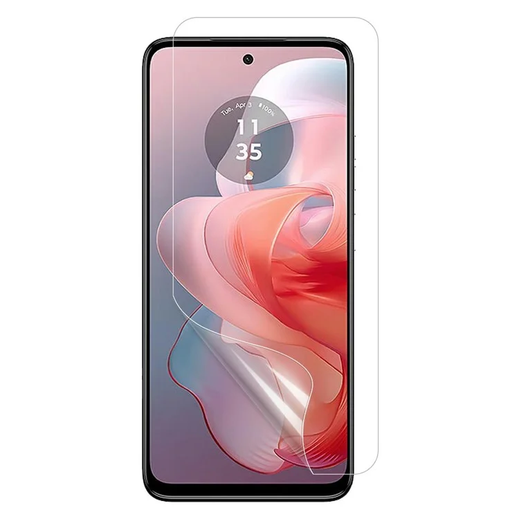 For Motorola Moto G Power (2025) Screen Film PET Bubble Free Ultra Clear Screen Protector