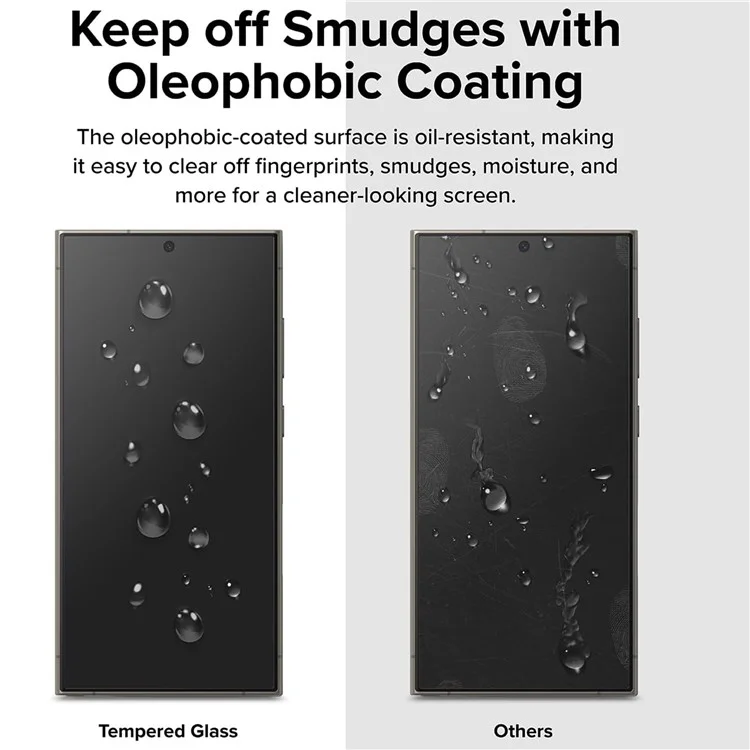 Protector de pantalla de cristal templado HD claro para Samsung Galaxy S24+ con herramienta de eliminación automática de polvo