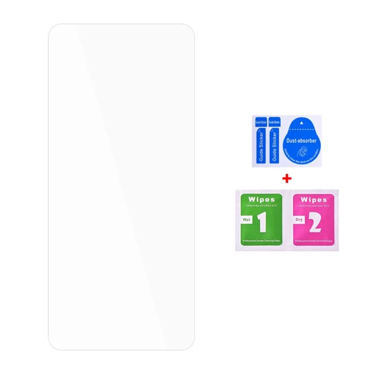 5 Stück für Realme 14x 5G Bildschirmschutz 0,3 mm 2,5D gehärtetes Glas Klarer Film