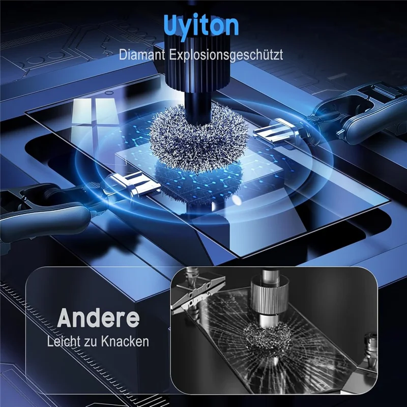 2Pcs For Samsung Galaxy S25 Ultra Anti Spy High Aluminium Silicon Glass Screen Protector (Fingerprint Unlock)