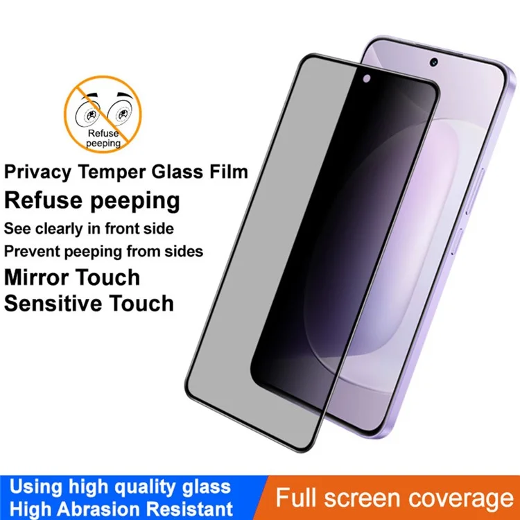 IMAK For Honor 300 Anti Peep gehärtetes Glas-Bildschirmschutz mit Vollflächenabdeckung