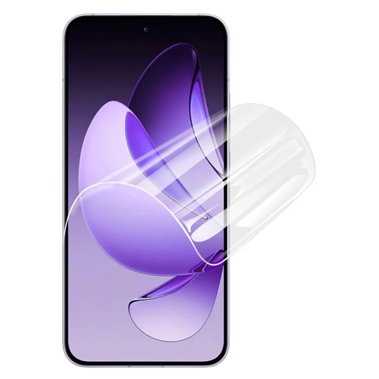 Pellicola idrogel IMAK di 4a generazione per Oppo Reno13 Pro 5G, protezione schermo completa, ultra chiara, morbida pellicola in TPU.