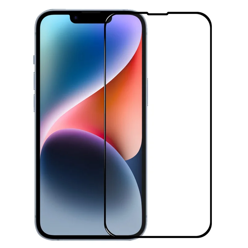 NORTHJO A+ 0.3mm 2.5D Full Screen Protector für iPhone 14 Plus, Ultra Klarer Seidendruckhochalu-Siliziumglas-Film