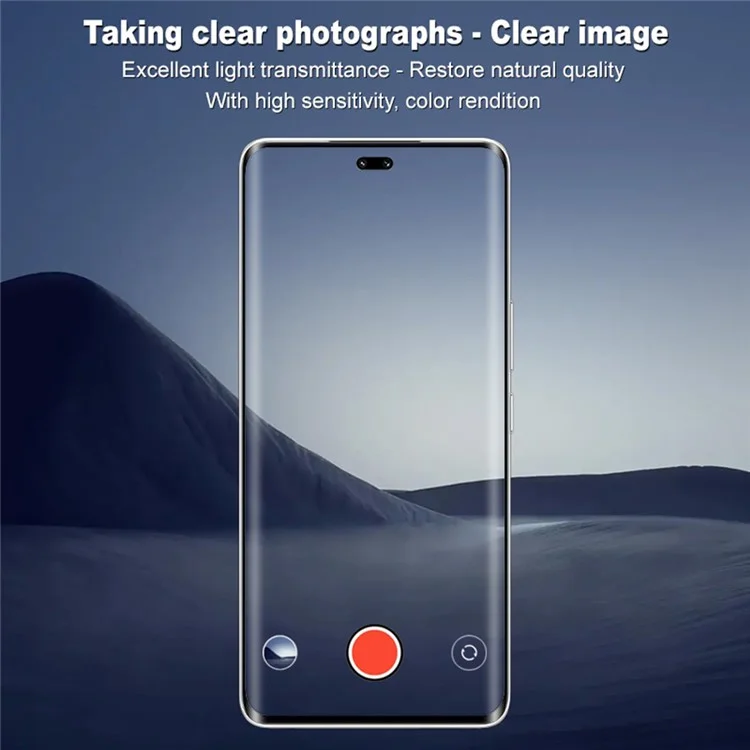 IMAK 2-teiliges Set für Honor 300 Pro / 300 Ultra Kameraobjektiv-Schutz, ultraklar, gehärtetes Glas-Objektivfilm