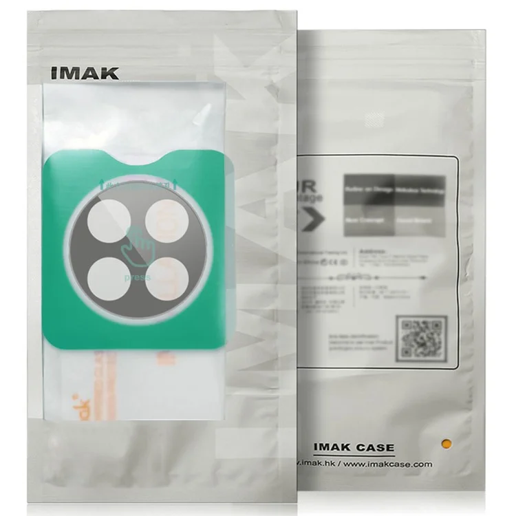 IMAK для Realme Neo7 5G Защитное стекло для камеры с самопозиционирующейся рамкой (черная версия)