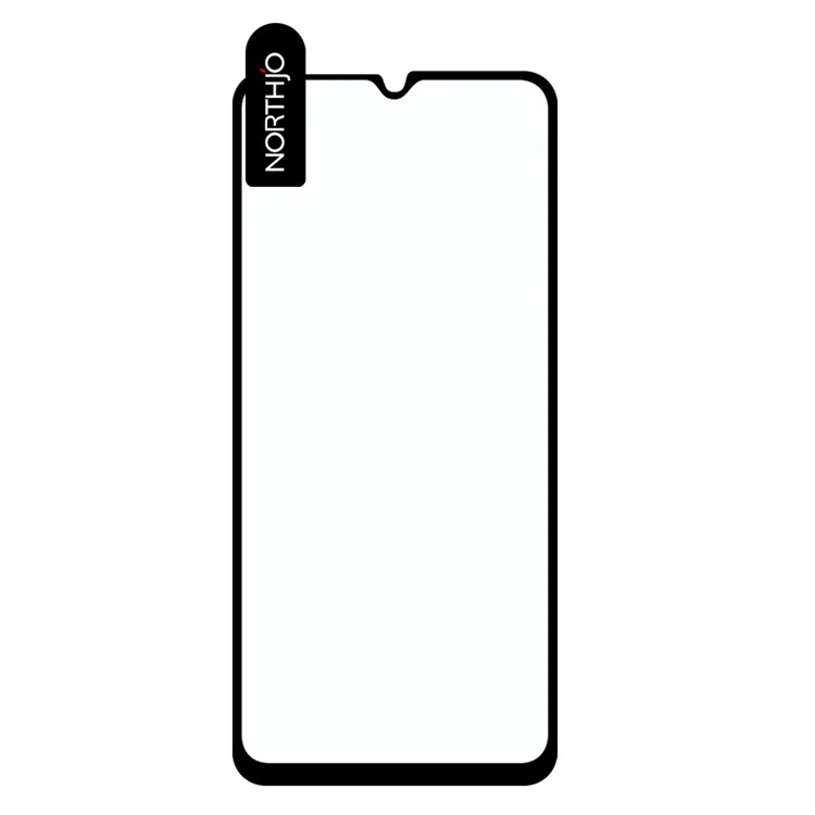 Northjo A+ Para Samsung Galaxy M23 5G / F23 5G Impresión de Seda High Aluminum-silicon Glass Película 0.3 mm 2.5D Ultra Transparente Protector de Pantalla Completa