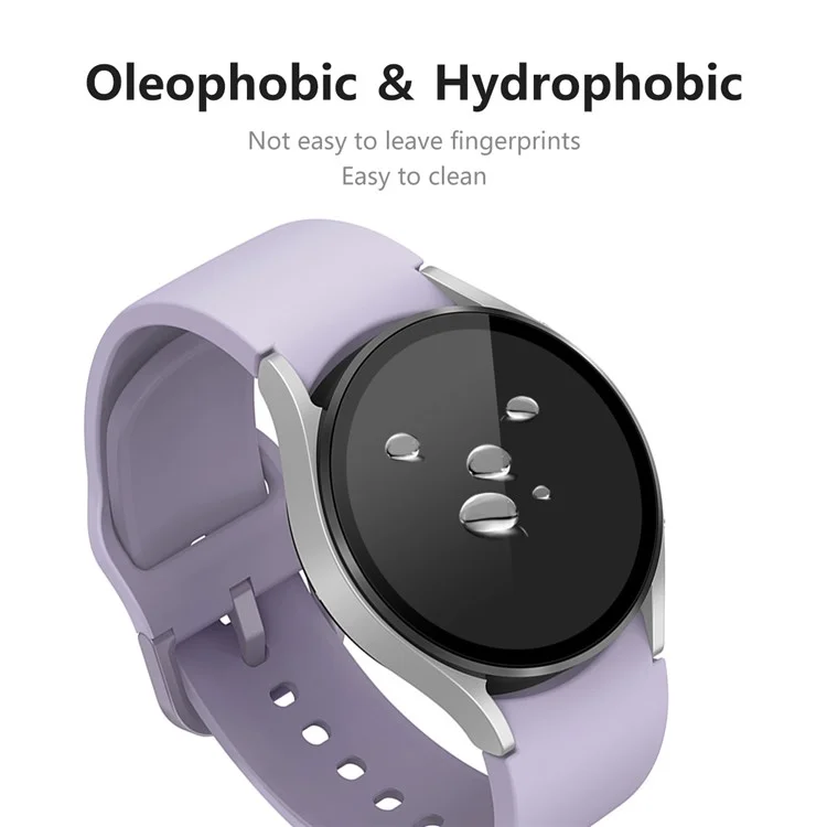 ENKAY HAT PRINCE Набор из 2 шт. Защитное стекло для экрана Samsung Galaxy Watch 5 40mm, устойчивое к царапинам, 9H, шелкографическая печать, полное покрытие, HD экран