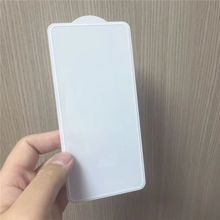 Защитная пленка для Xiaomi Redmi K70 Ultra / 14T Pro / 14T с полным клеевым покрытием, белой электролитической кромкой и высококачественным алюминиевым силиконовым стеклянным покрытием.
