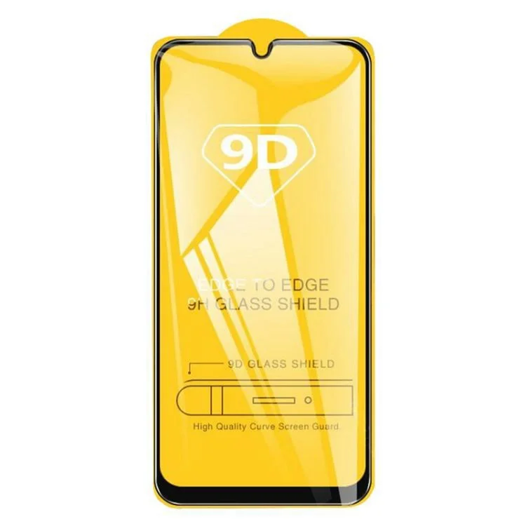 Protector de pantalla de vidrio templado con pegamento en los bordes y cobertura completa para Xiaomi Poco C75 5G