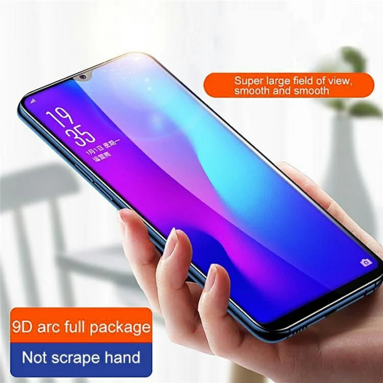 Protector de pantalla de vidrio templado con pegamento en los bordes y cobertura completa para Xiaomi Poco C75 5G