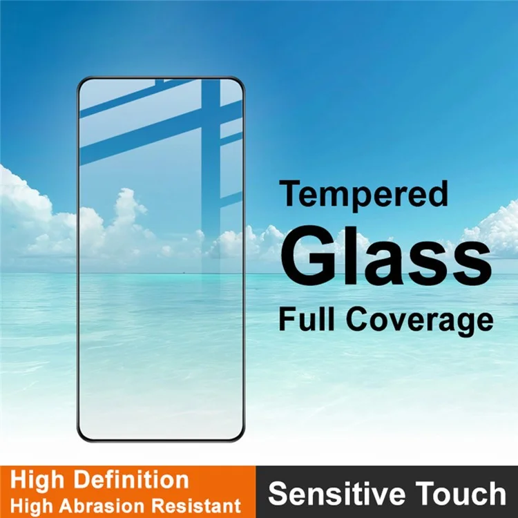 Protector de pantalla de vidrio templado de la serie IMAK Pro+ para vivo Y300 5G, película de pantalla táctil sensible de cobertura total