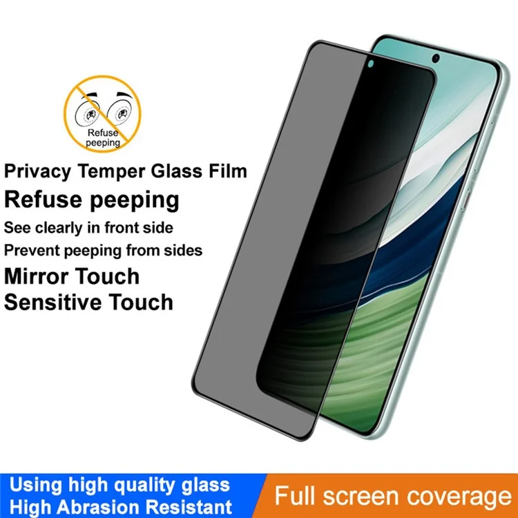 ИМАК для Huawei Mate 70 / Mate 60 Закалённое стекло защиты экрана от подглядывания, полное покрытие