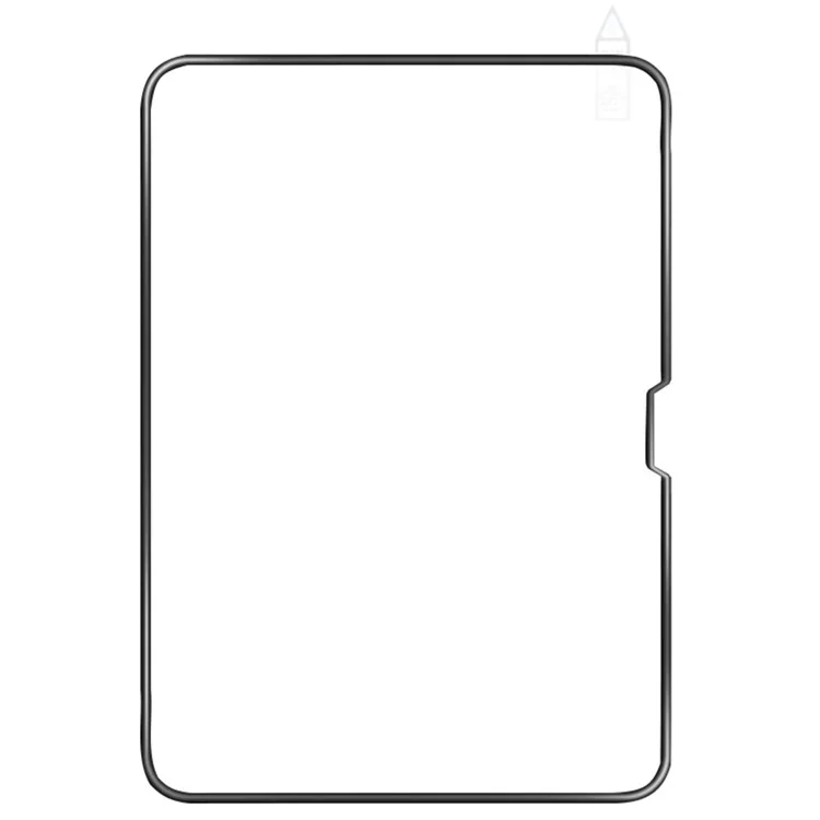 Защитная пленка для iPad Pro 11 (2024) из алюминия и силикатного стекла с 3D воздушной подушкой по краям