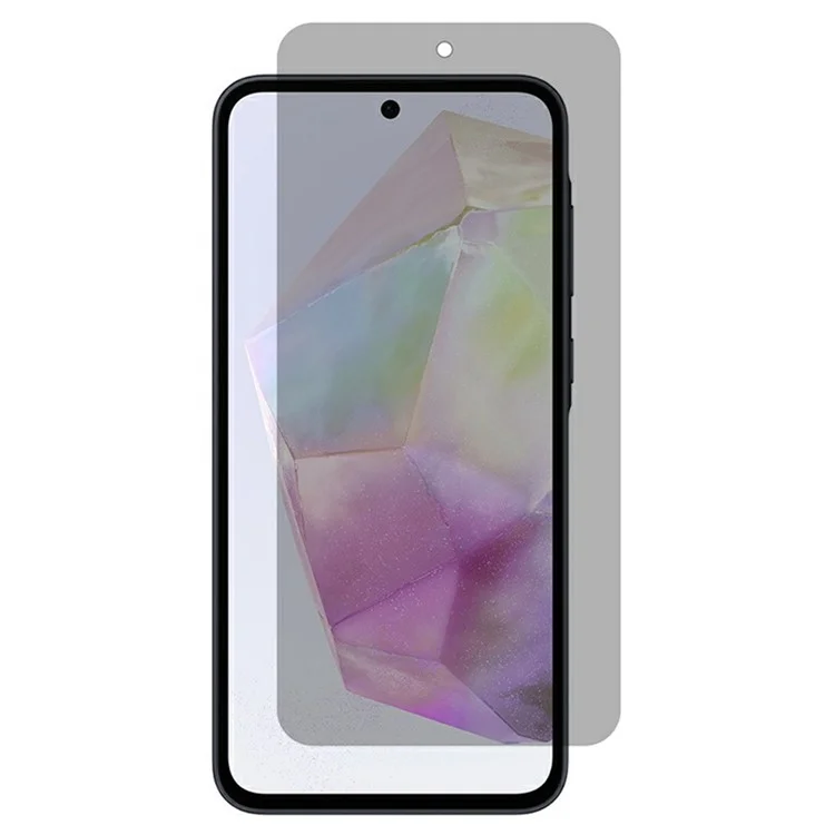 Para Samsung Galaxy A36 5G / A56 5G Película protectora de pantalla de vidrio templado antiespías con cobertura completa y protección de privacidad