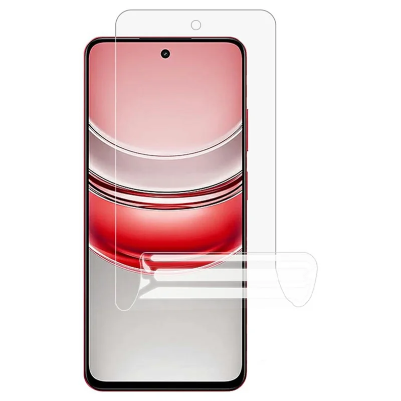 Для Realme 14x 5G / C55 4G, защитная пленка из ПЭТ с полным покрытием, HD-прозрачный защитный экран