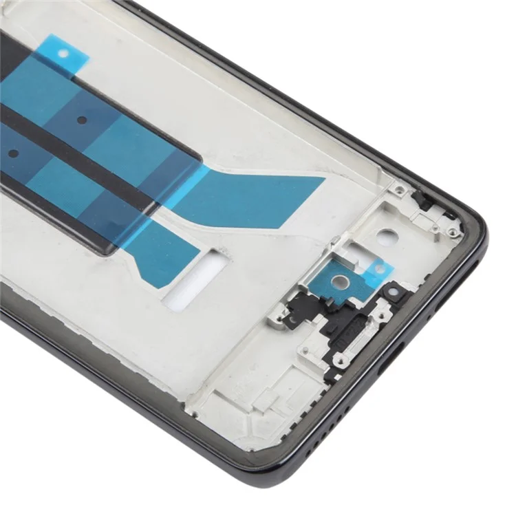 For Xiaomi Redmi Note 14 Pro 5G / Poco X7 5G OEM Middle Plate Frame Repair Part (A-Side) (Without Logo) - Black