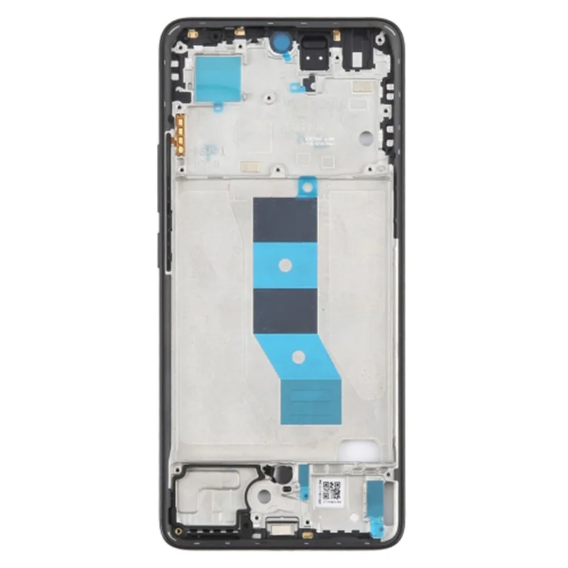 For Xiaomi Redmi Note 14 5G OEM Middle Plate Frame Repair Part (A-Side) (Without Logo) - Black