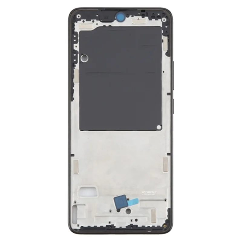 For Xiaomi Redmi Note 14 5G OEM Middle Plate Frame Repair Part (A-Side) (Without Logo) - Black
