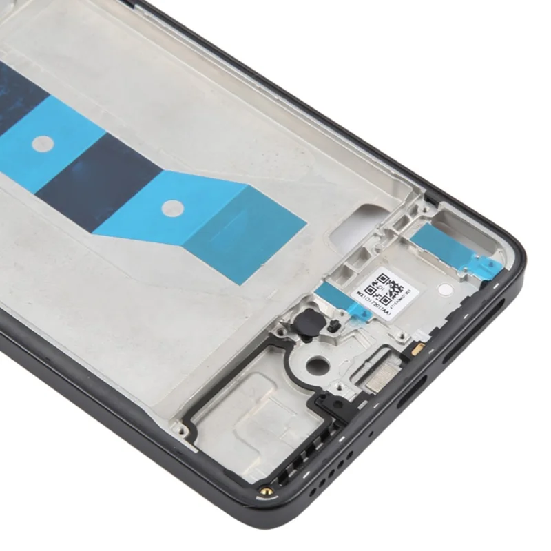 For Xiaomi Redmi Note 14 5G OEM Middle Plate Frame Repair Part (A-Side) (Without Logo) - Black
