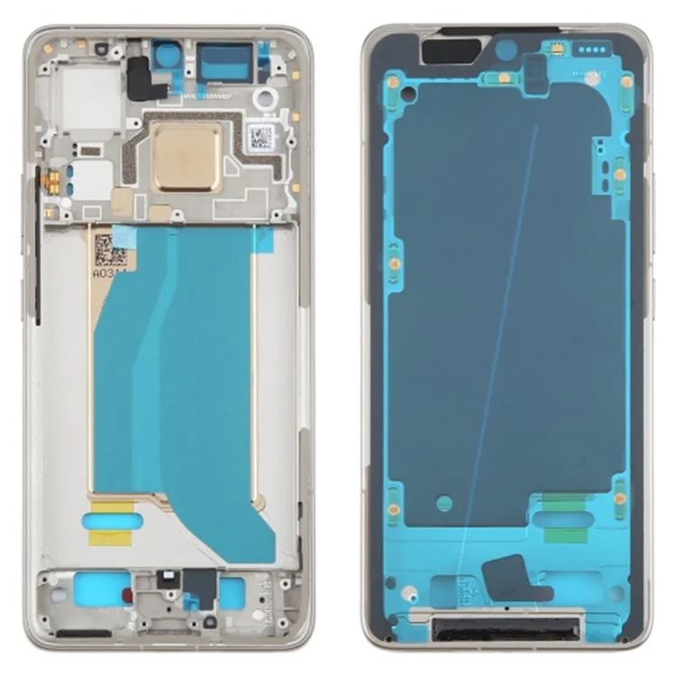 Für Xiaomi Redmi K70 Ultra / 14T Pro OEM Mittelplatte Rahmen Reparaturteil (A-Seite) (ohne Logo) - Gold