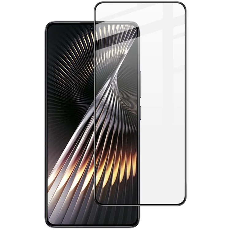 IMAK Pro+ Series Protector de pantalla de vidrio templado de pantalla completa para Xiaomi Poco X7 Pro 5G / Redmi Turbo 4 5G con tacto sensible